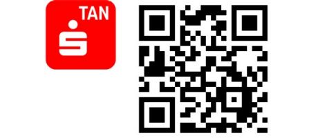 QR code for downloading the S-pushTAN-App